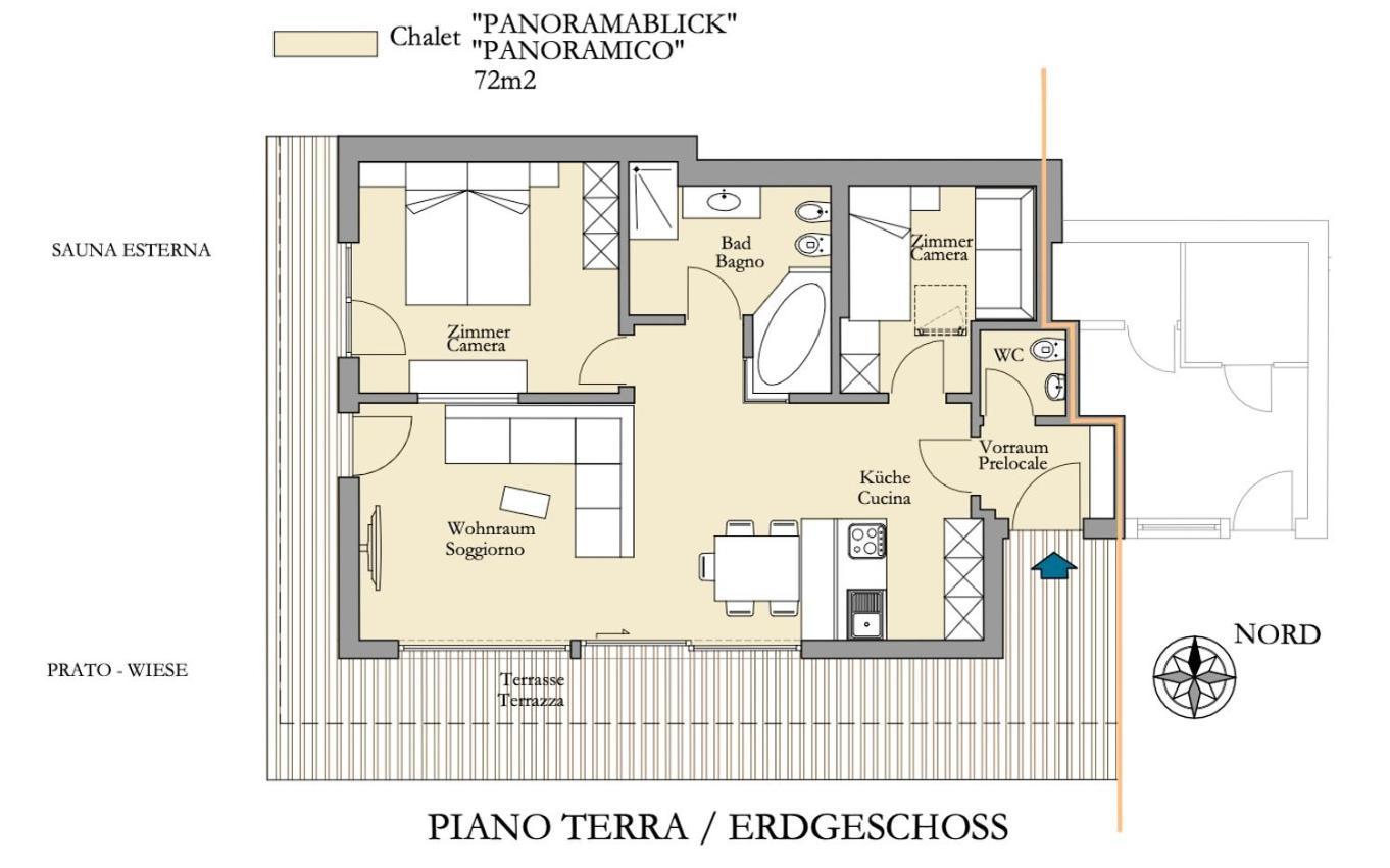 Chalet Panorama Himmelreichhof Сан Кандидо Екстериор снимка